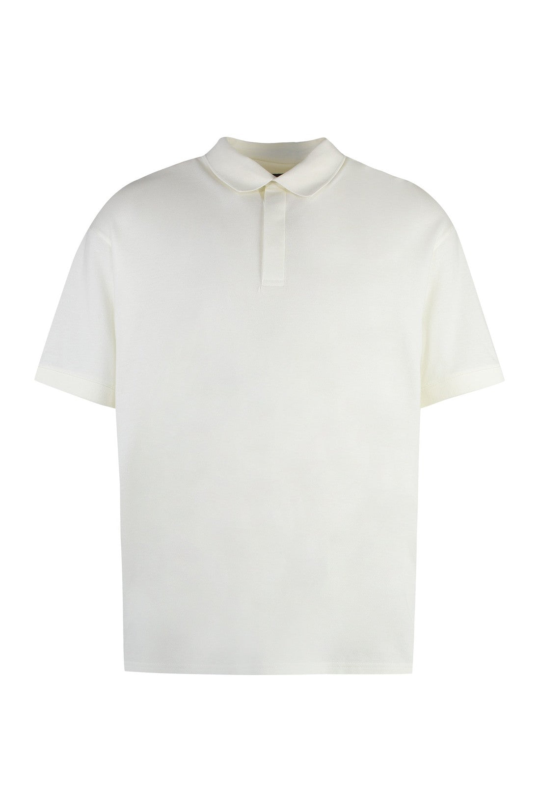 adidas Y-3-OUTLET-SALE-Cotton-piqué polo shirt-ARCHIVIST