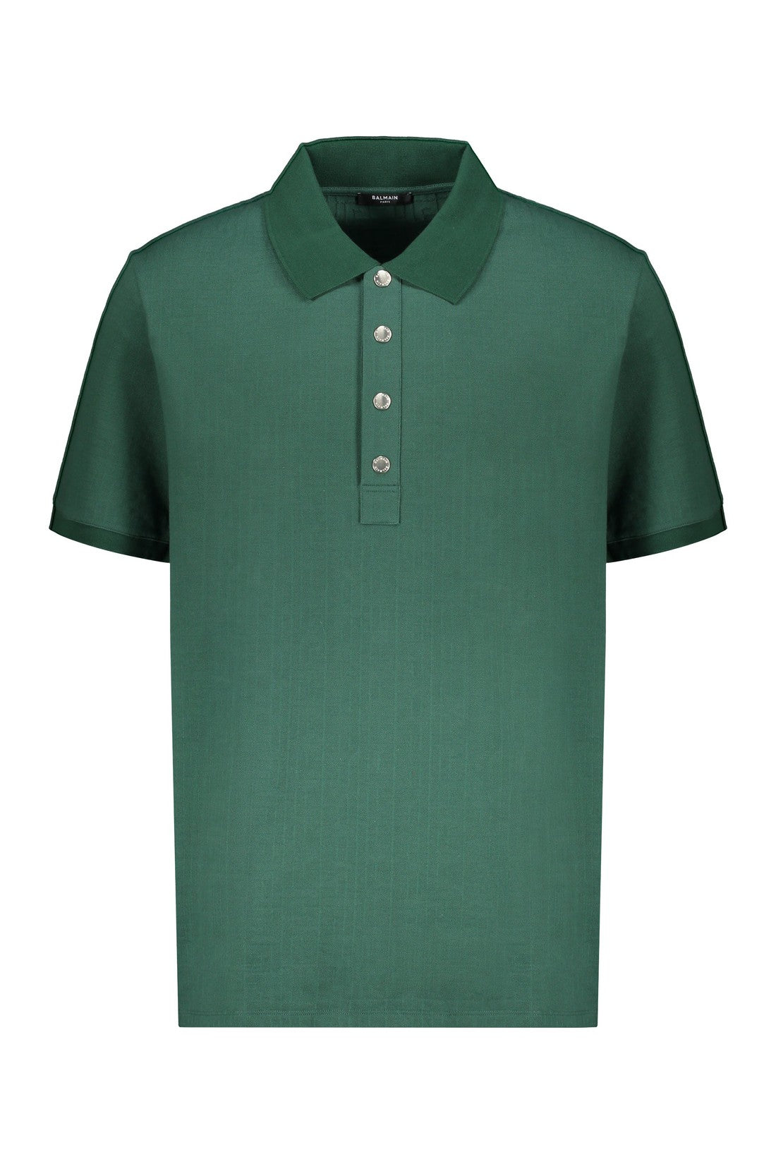 Balmain-OUTLET-SALE-Cotton polo shirt-ARCHIVIST