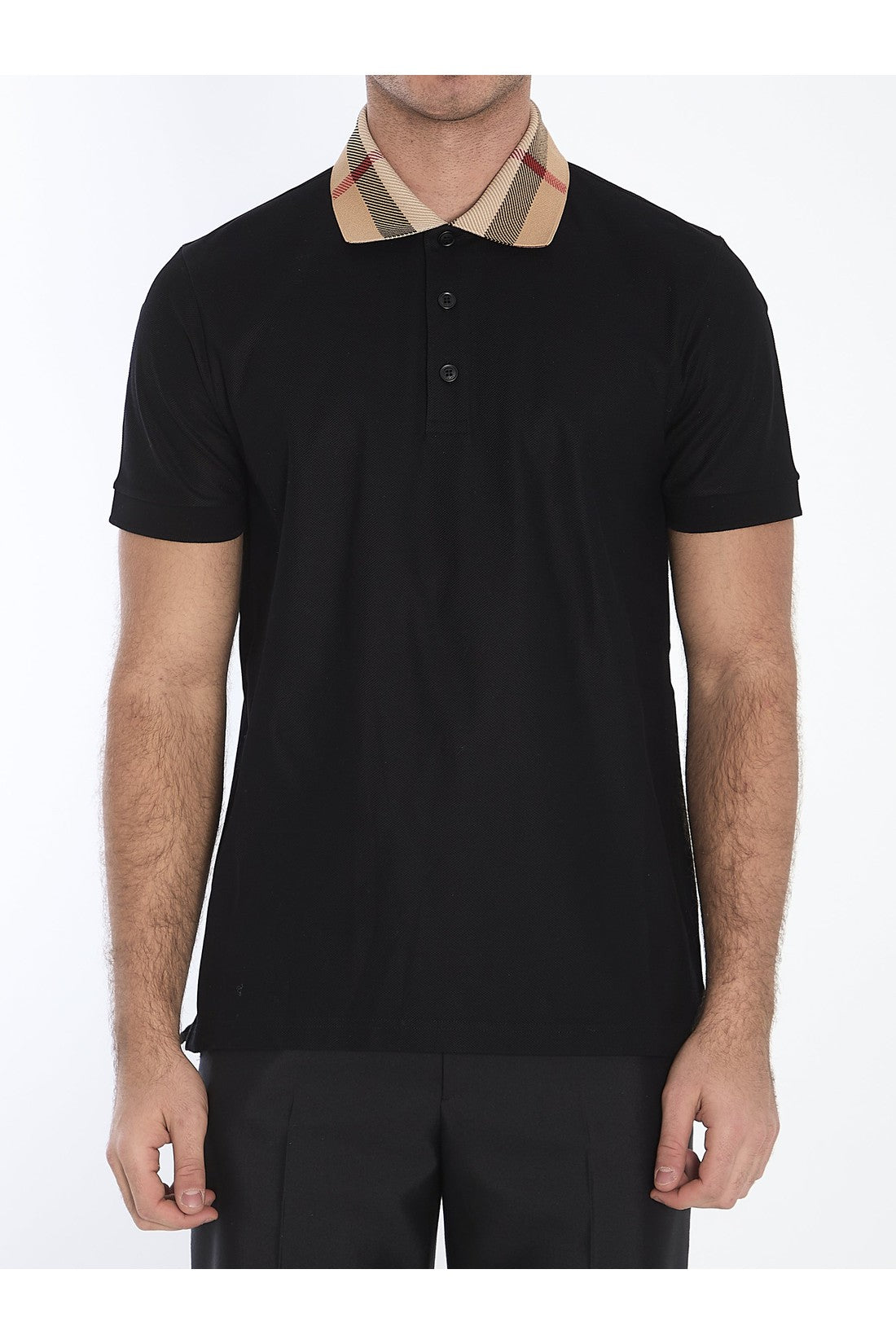 Burberry-OUTLET-SALE-Cotton polo shirt-ARCHIVIST