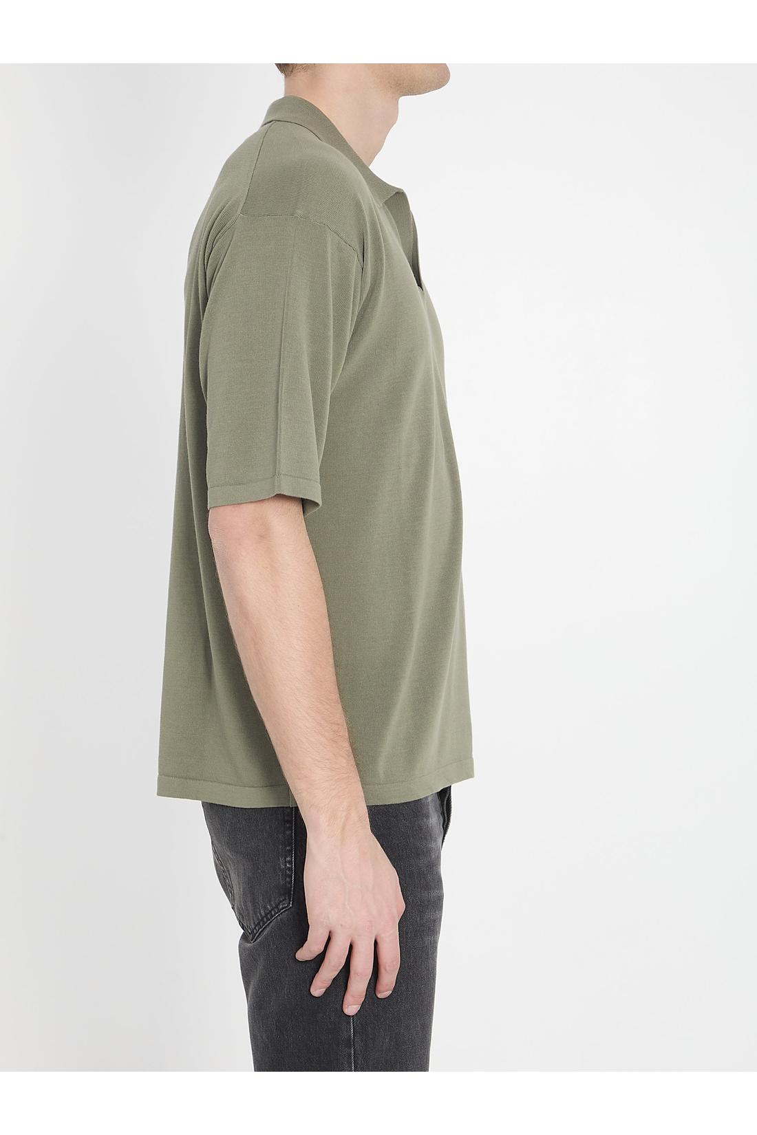 Roberto Collina-OUTLET-SALE-Cotton polo shirt-ARCHIVIST