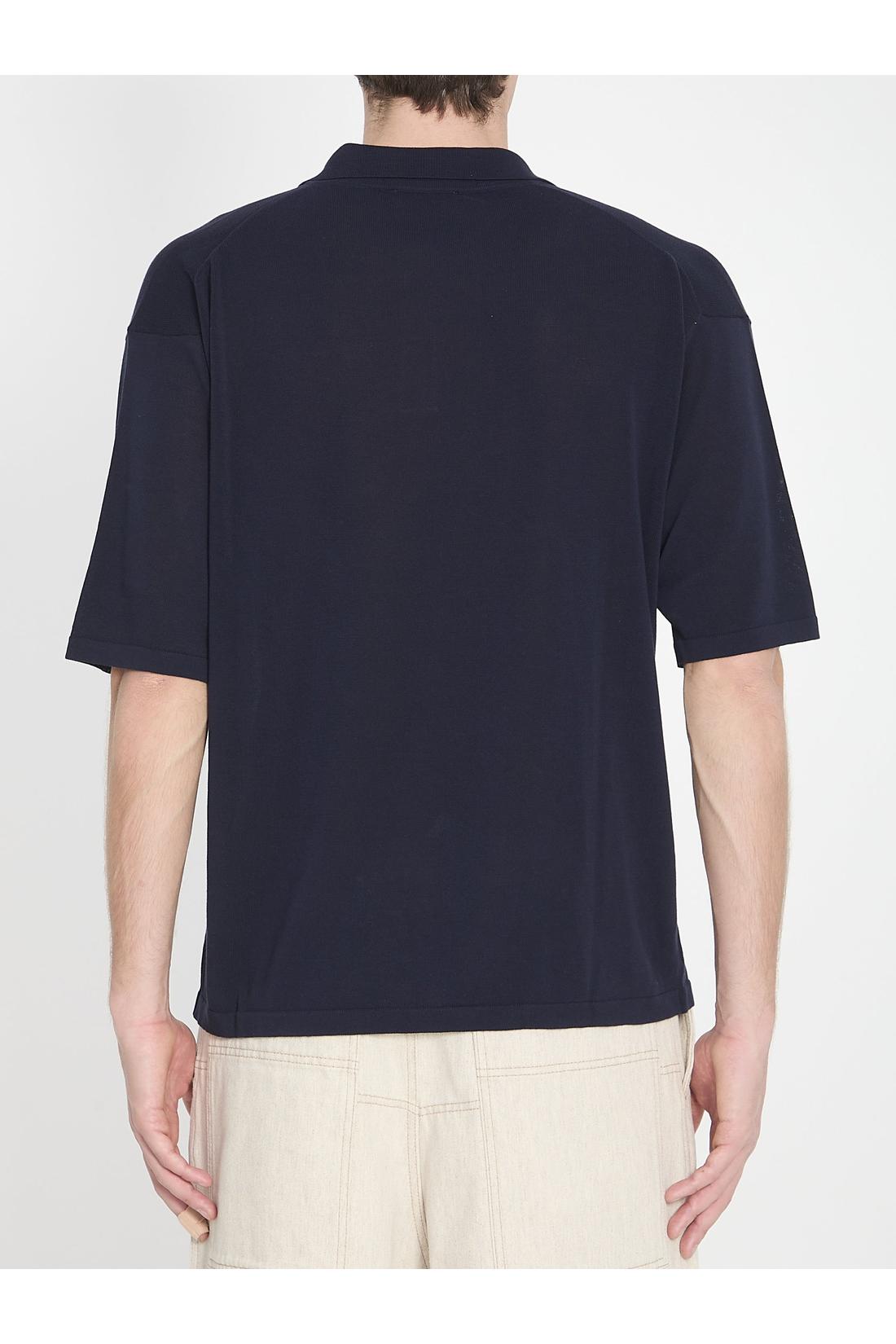 Roberto Collina-OUTLET-SALE-Cotton polo shirt-ARCHIVIST