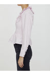 GANNI-OUTLET-SALE-Cotton poplin blouse-ARCHIVIST