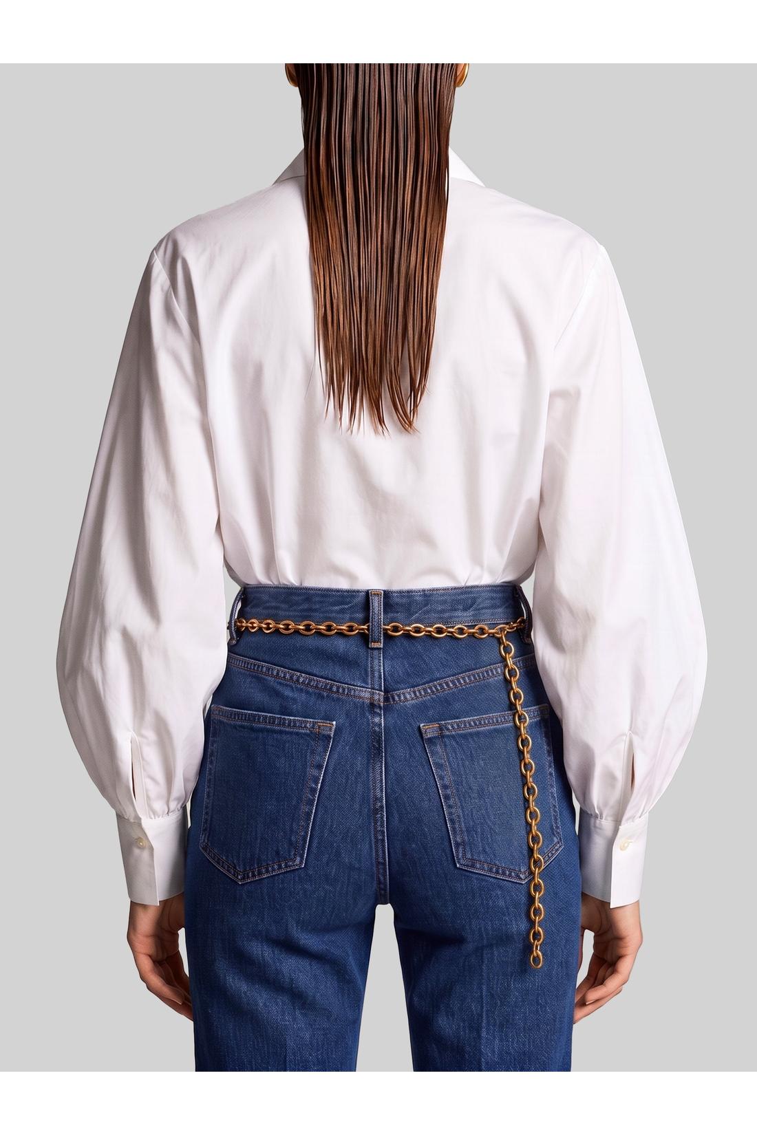 Sutton new york-OUTLET-SALE-Cotton poplin blouse-ARCHIVIST