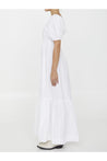 GANNI-OUTLET-SALE-Cotton poplin maxi dress-ARCHIVIST