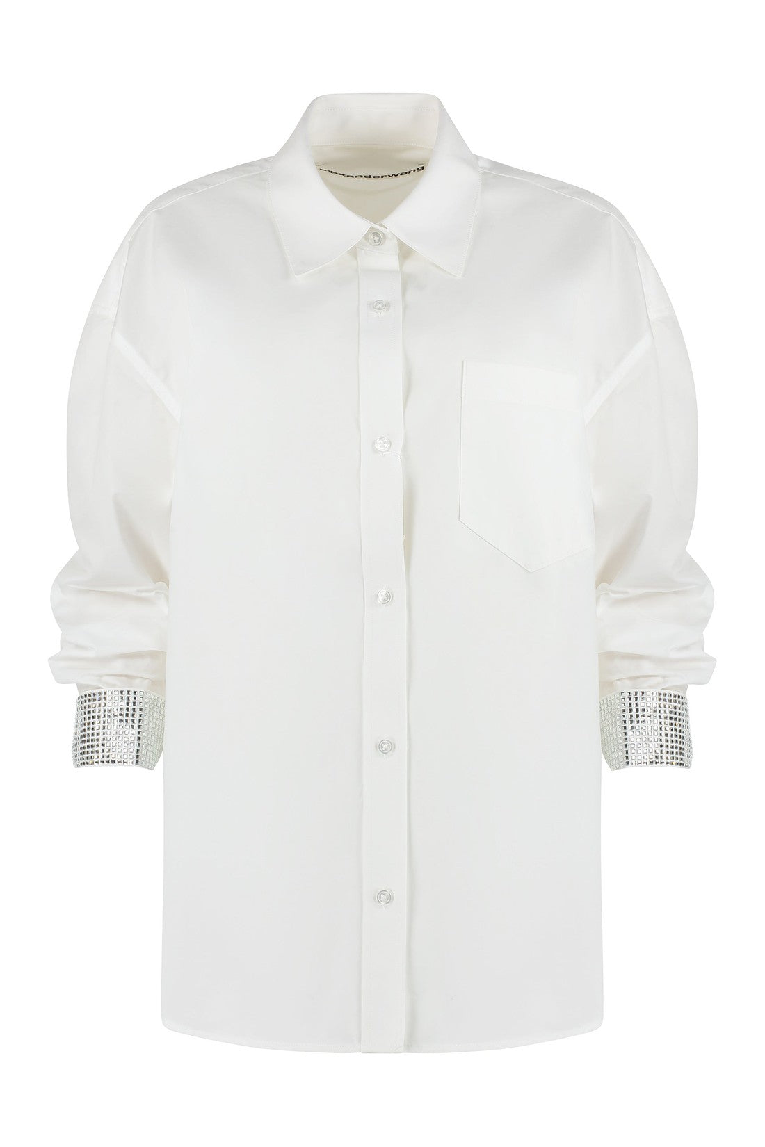 Alexander Wang-OUTLET-SALE-Cotton poplin shirt-ARCHIVIST