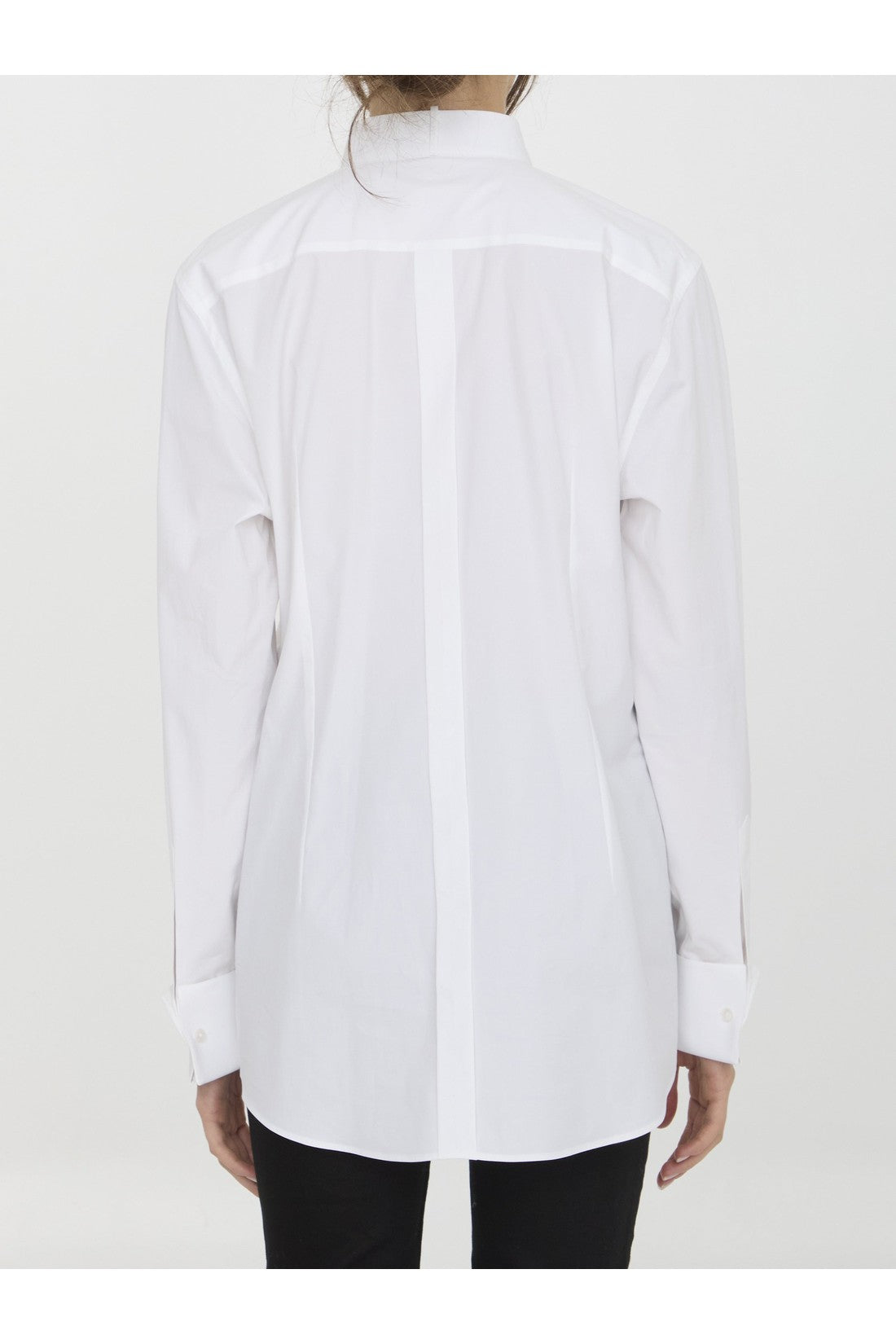 DOLCE&GABBANA-OUTLET-SALE-Cotton poplin shirt-ARCHIVIST