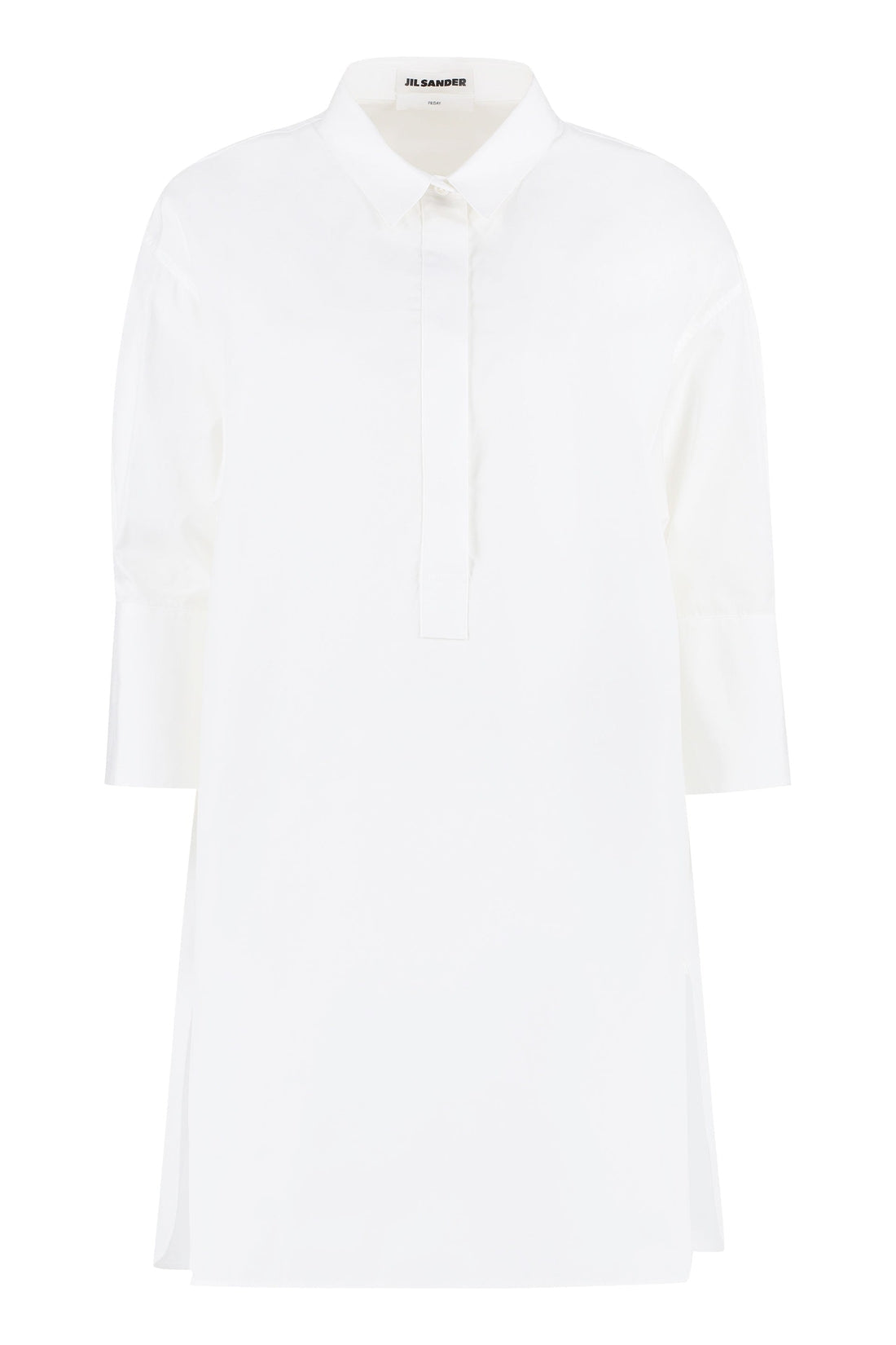 Jil Sander-OUTLET-SALE-Cotton poplin shirt-ARCHIVIST