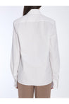 SAINT LAURENT-OUTLET-SALE-Cotton poplin shirt-ARCHIVIST