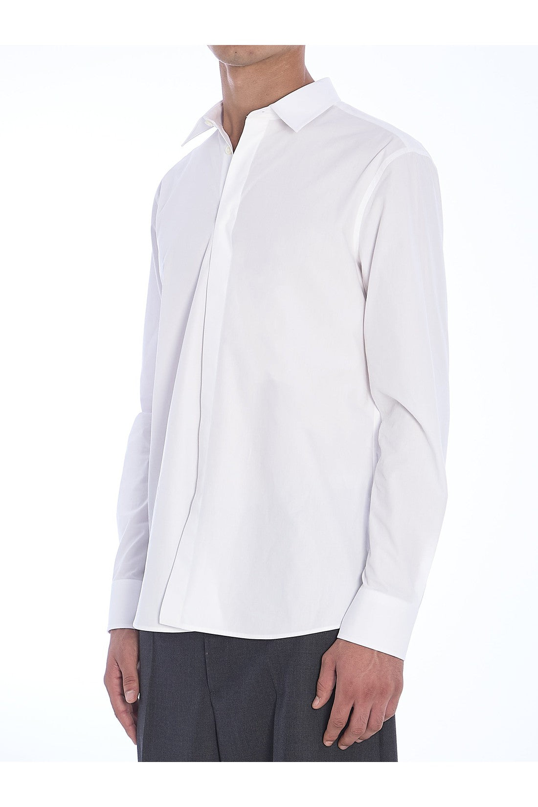 VALENTINO GARAVANI-OUTLET-SALE-Cotton poplin shirt-ARCHIVIST