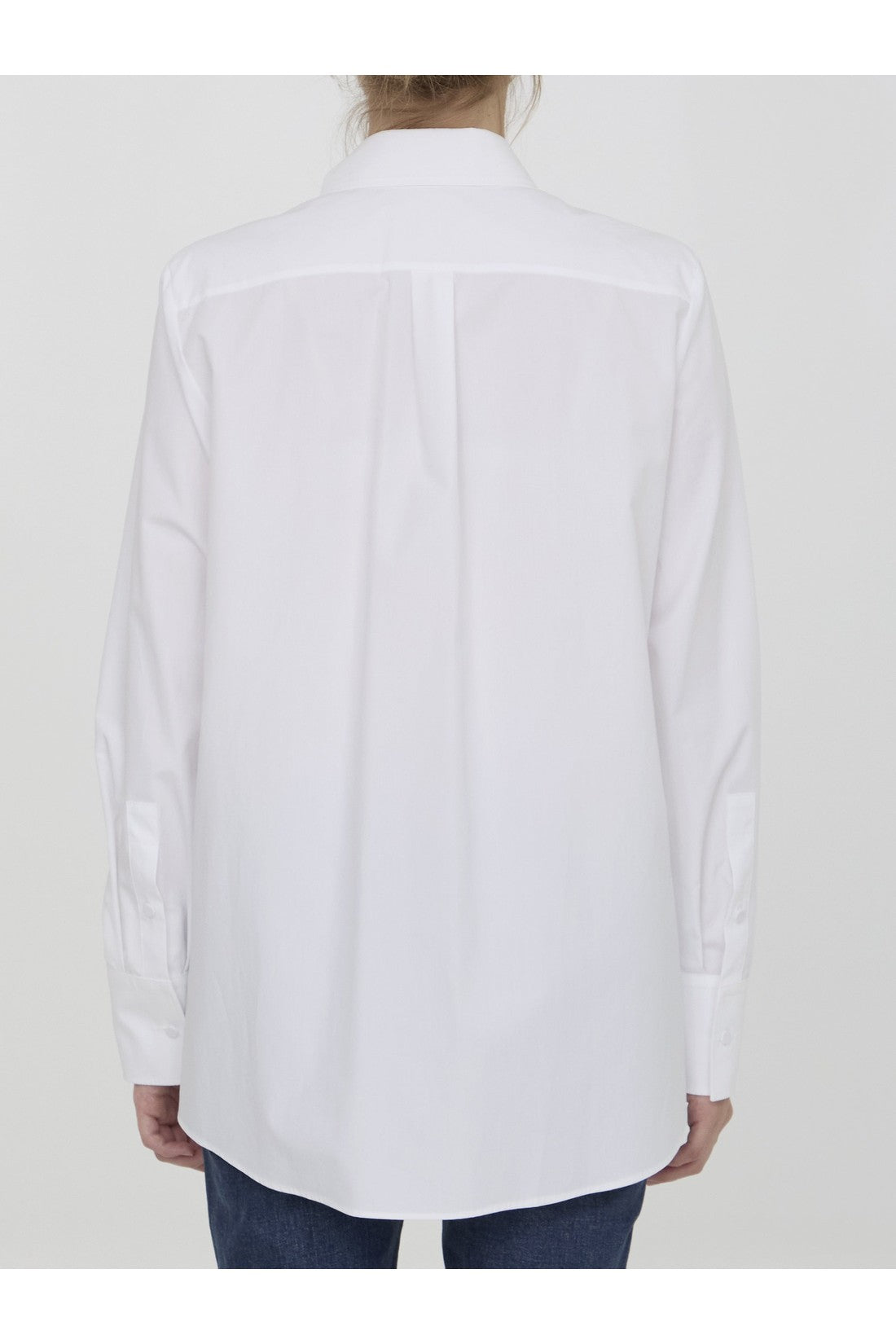 VALENTINO GARAVANI-OUTLET-SALE-Cotton poplin shirt-ARCHIVIST