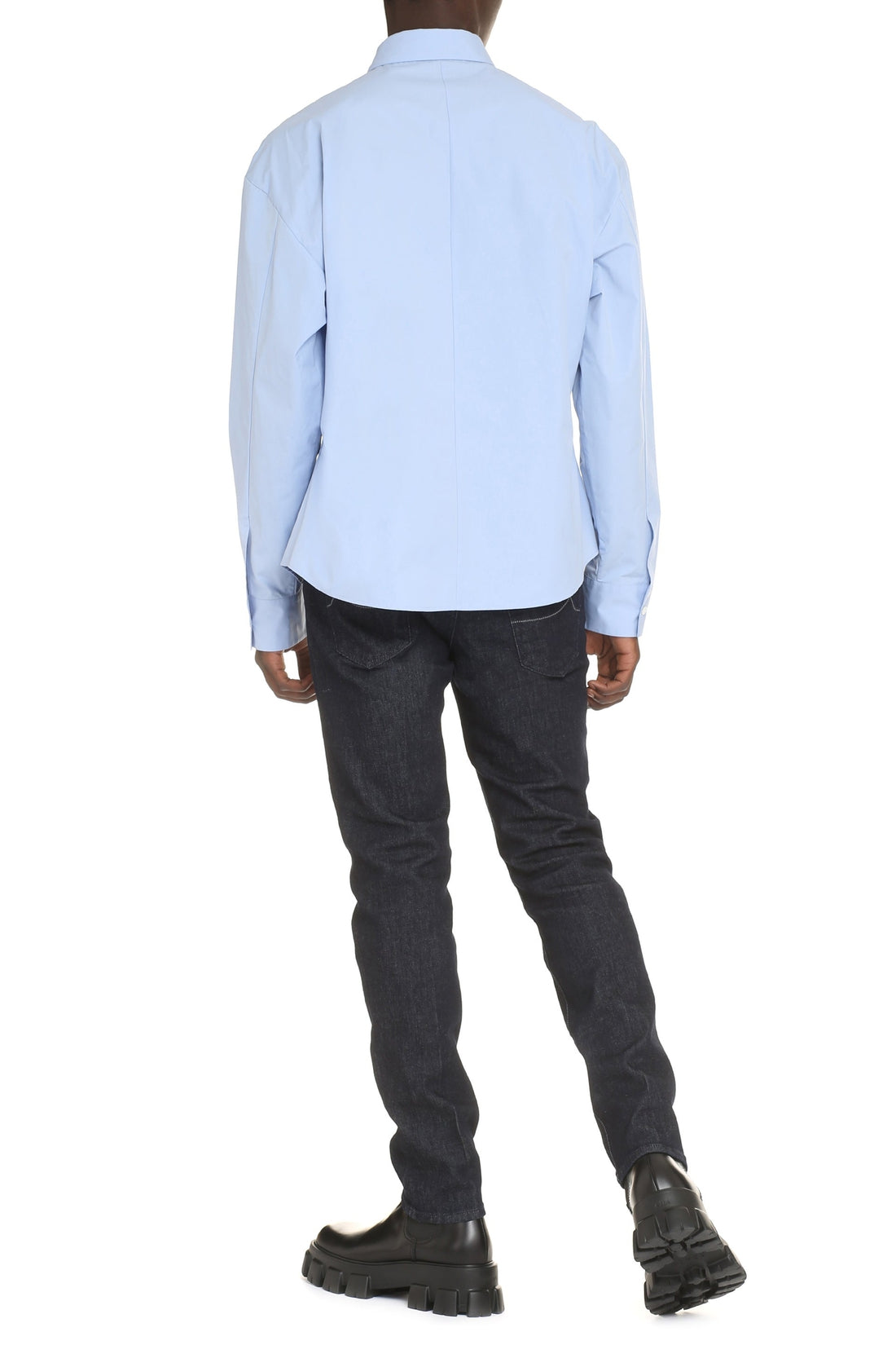 Valentino-OUTLET-SALE-Cotton poplin shirt-ARCHIVIST