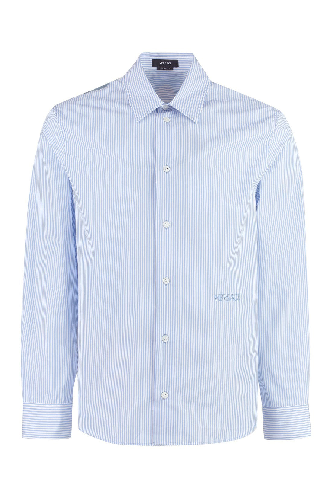 Versace-OUTLET-SALE-Cotton poplin shirt-ARCHIVIST