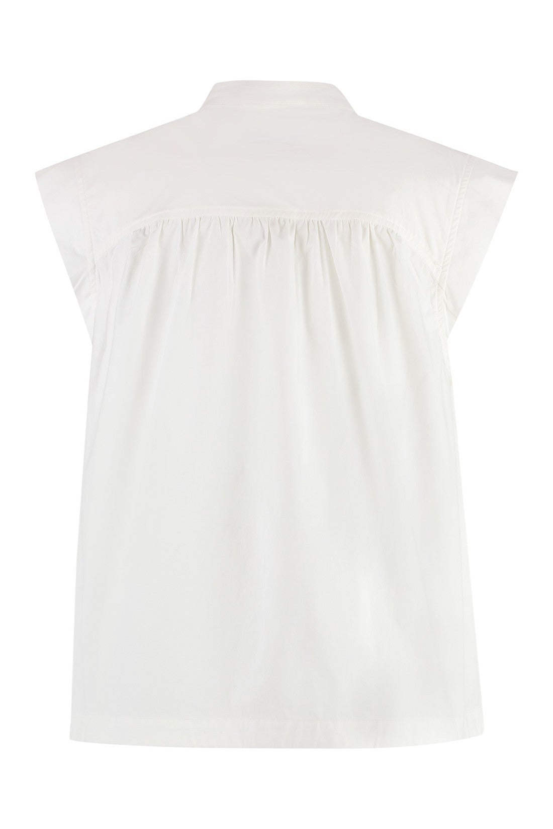 Yves Salomon-OUTLET-SALE-Cotton poplin top-ARCHIVIST