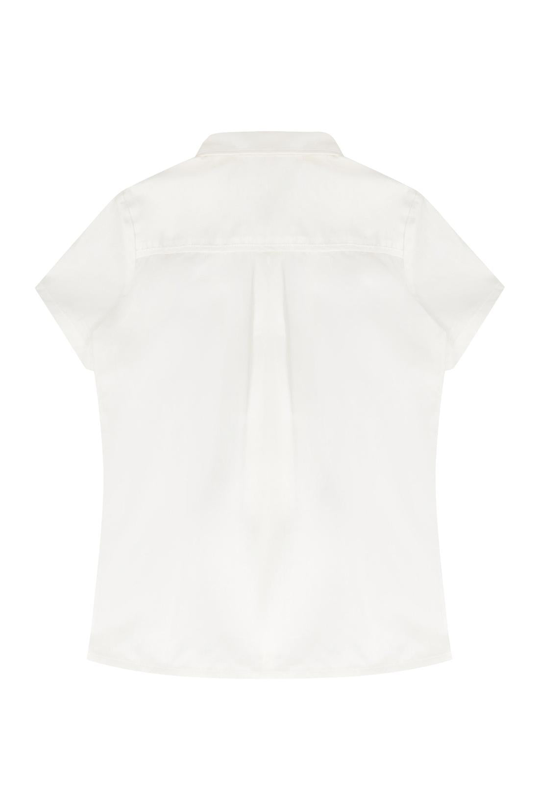 Moschino Kids-OUTLET-SALE-Cotton shirt-ARCHIVIST