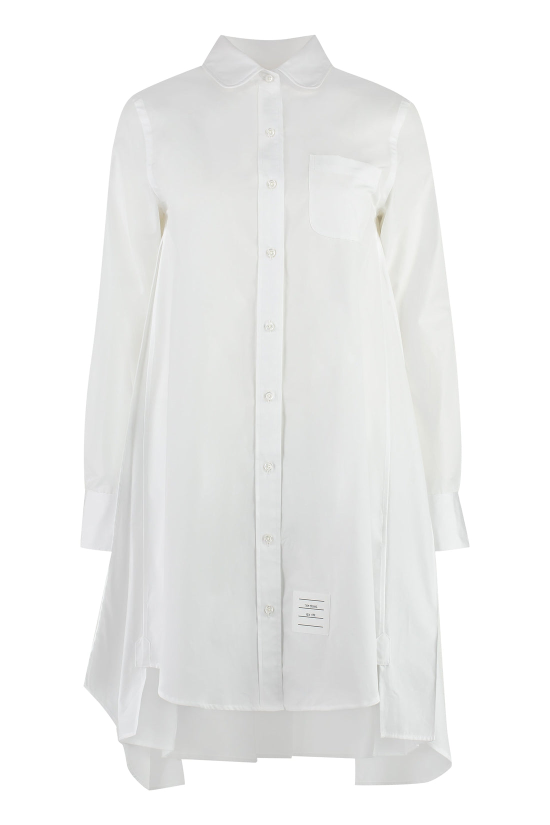 Thom Browne-OUTLET-SALE-Cotton shirtdress-ARCHIVIST
