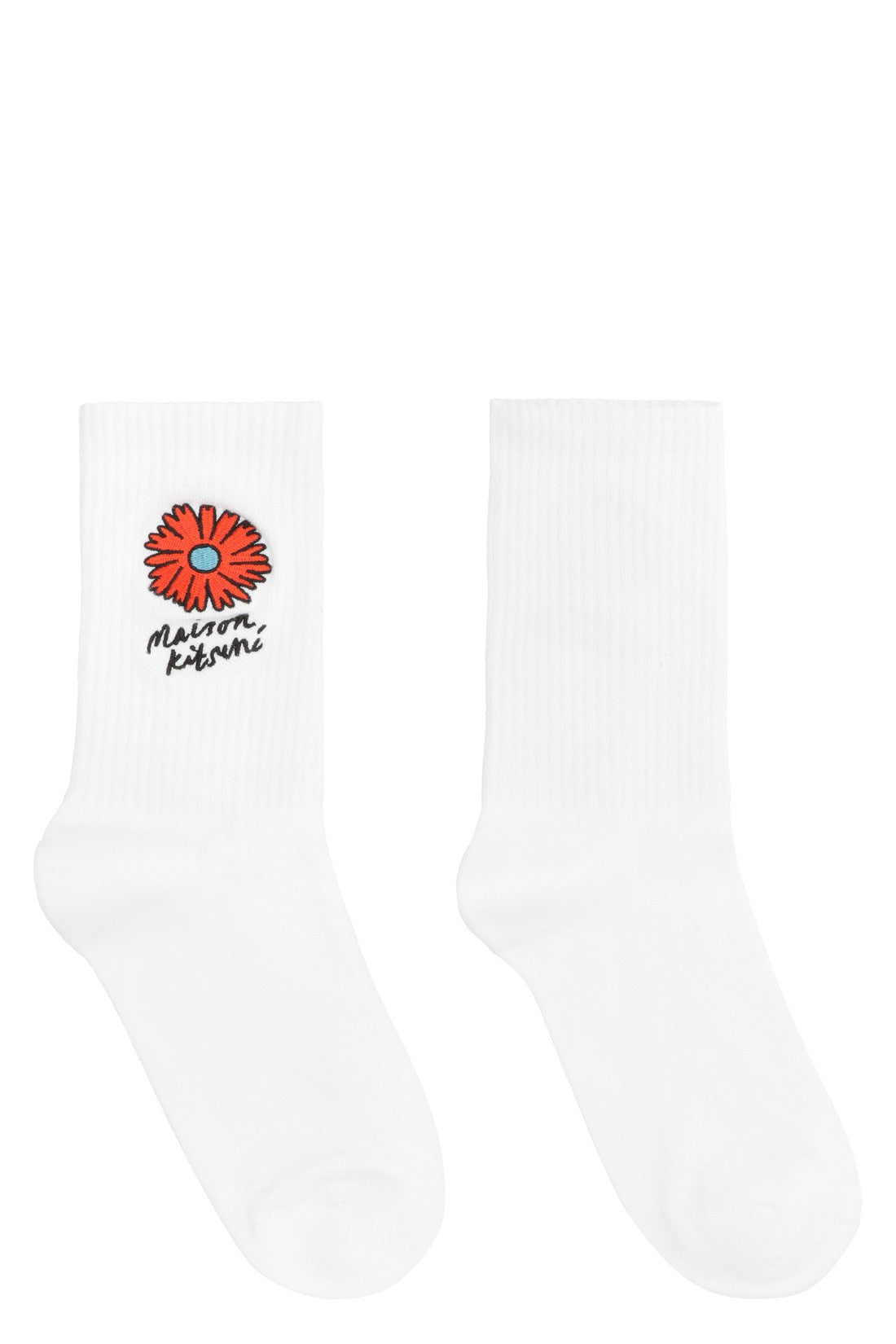 Maison Kitsuné-OUTLET-SALE-Cotton socks-ARCHIVIST