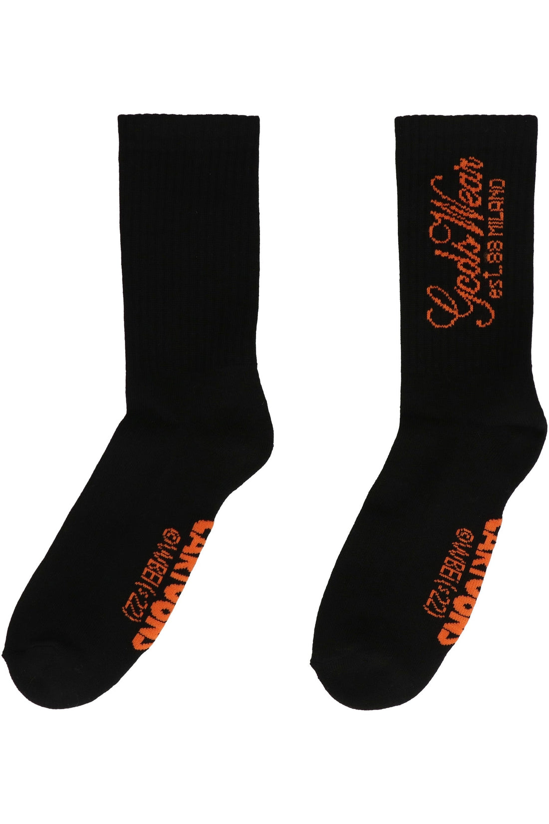 GCDS-OUTLET-SALE-Cotton socks with logo-ARCHIVIST