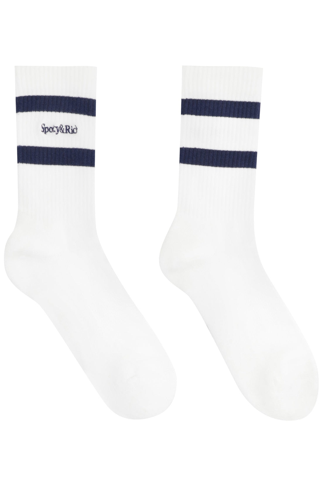Sporty & Rich-OUTLET-SALE-Cotton socks with logo-ARCHIVIST