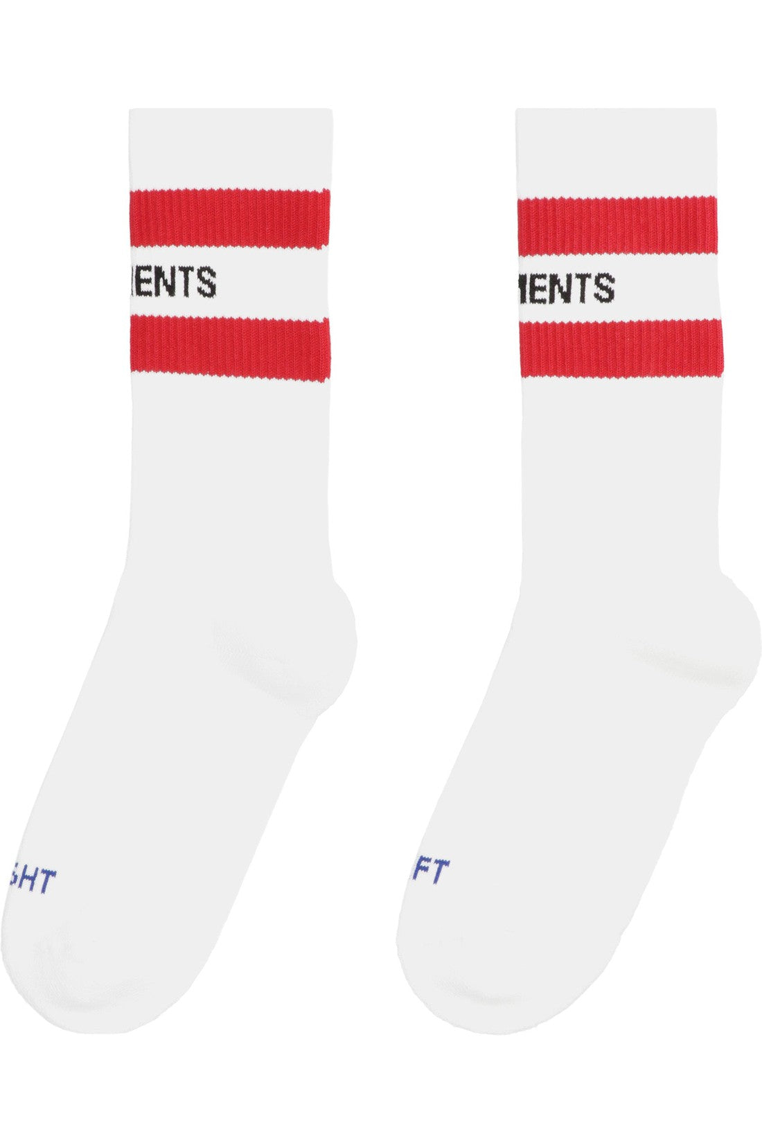 Vetements-OUTLET-SALE-Cotton socks with logo-ARCHIVIST