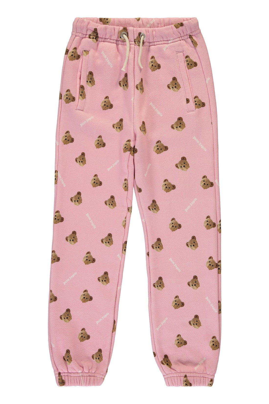 Palm Angels Kids-OUTLET-SALE-Cotton sports pants-ARCHIVIST