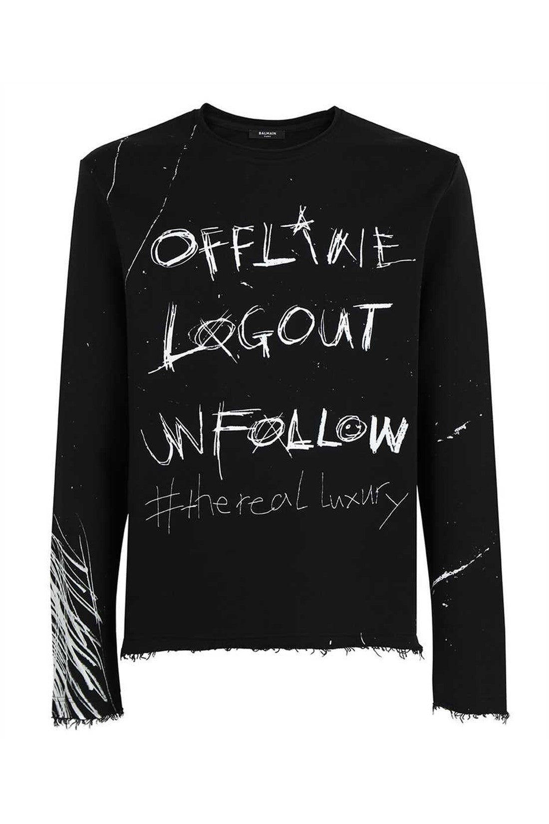 Balmain-OUTLET-SALE-Cotton sweater-ARCHIVIST