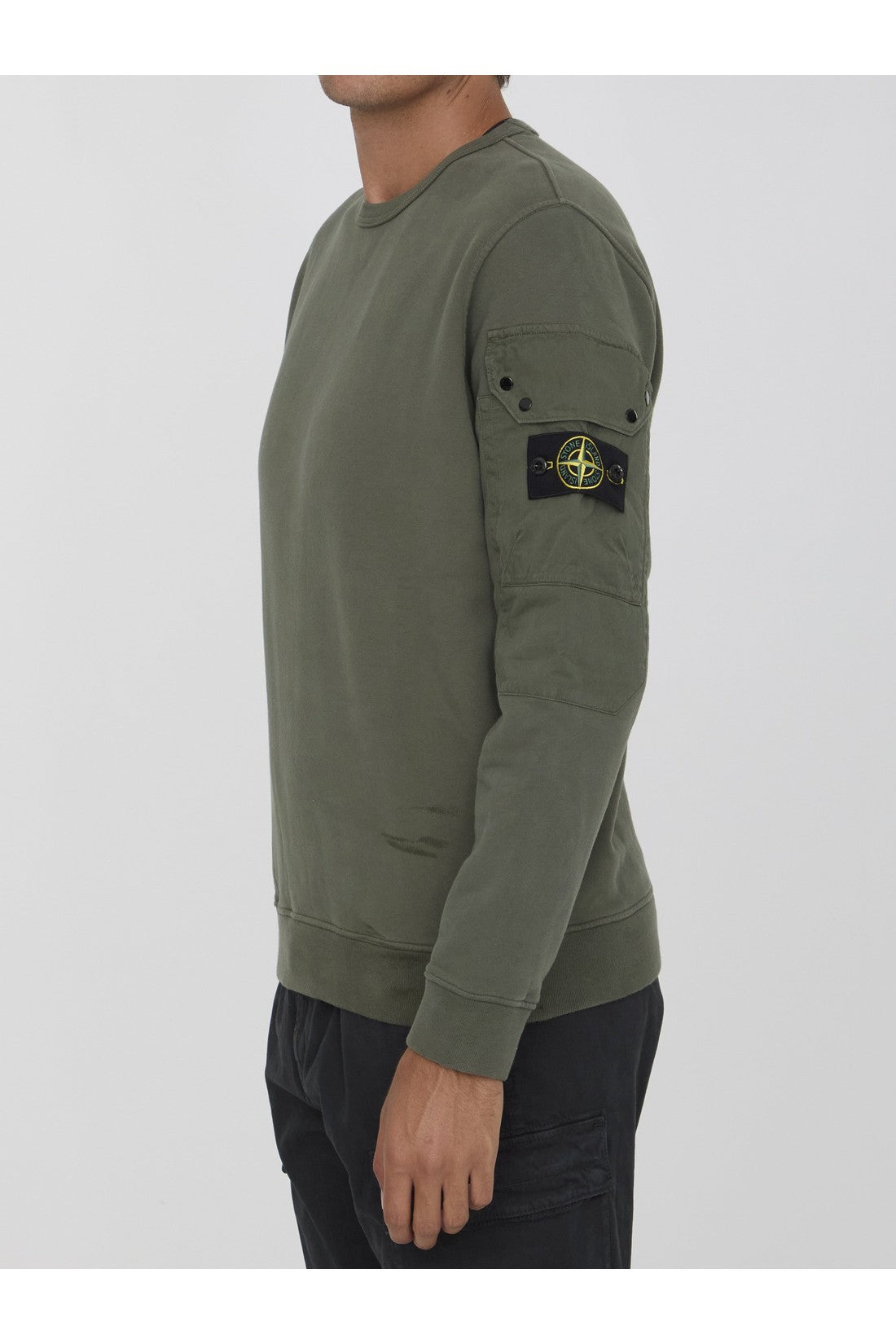 STONE ISLAND-OUTLET-SALE-Cotton sweatshirt-ARCHIVIST