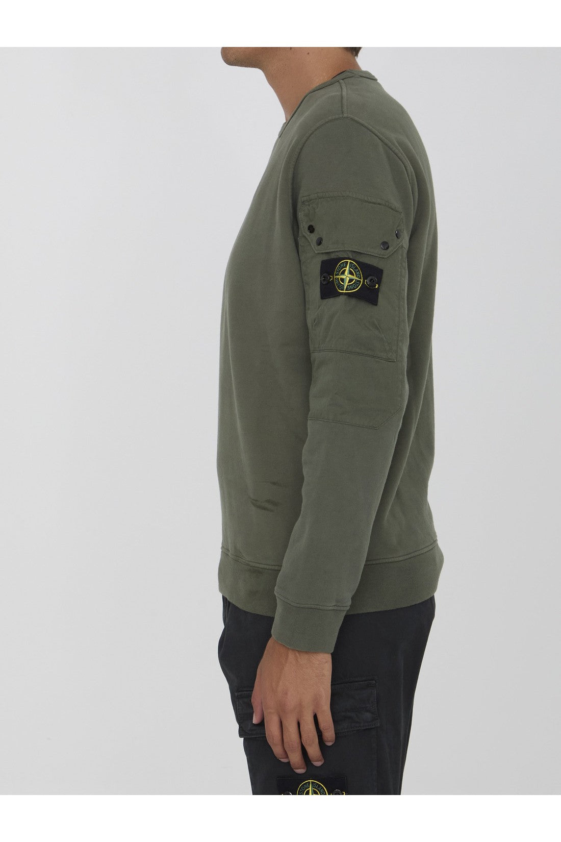 STONE ISLAND-OUTLET-SALE-Cotton sweatshirt-ARCHIVIST