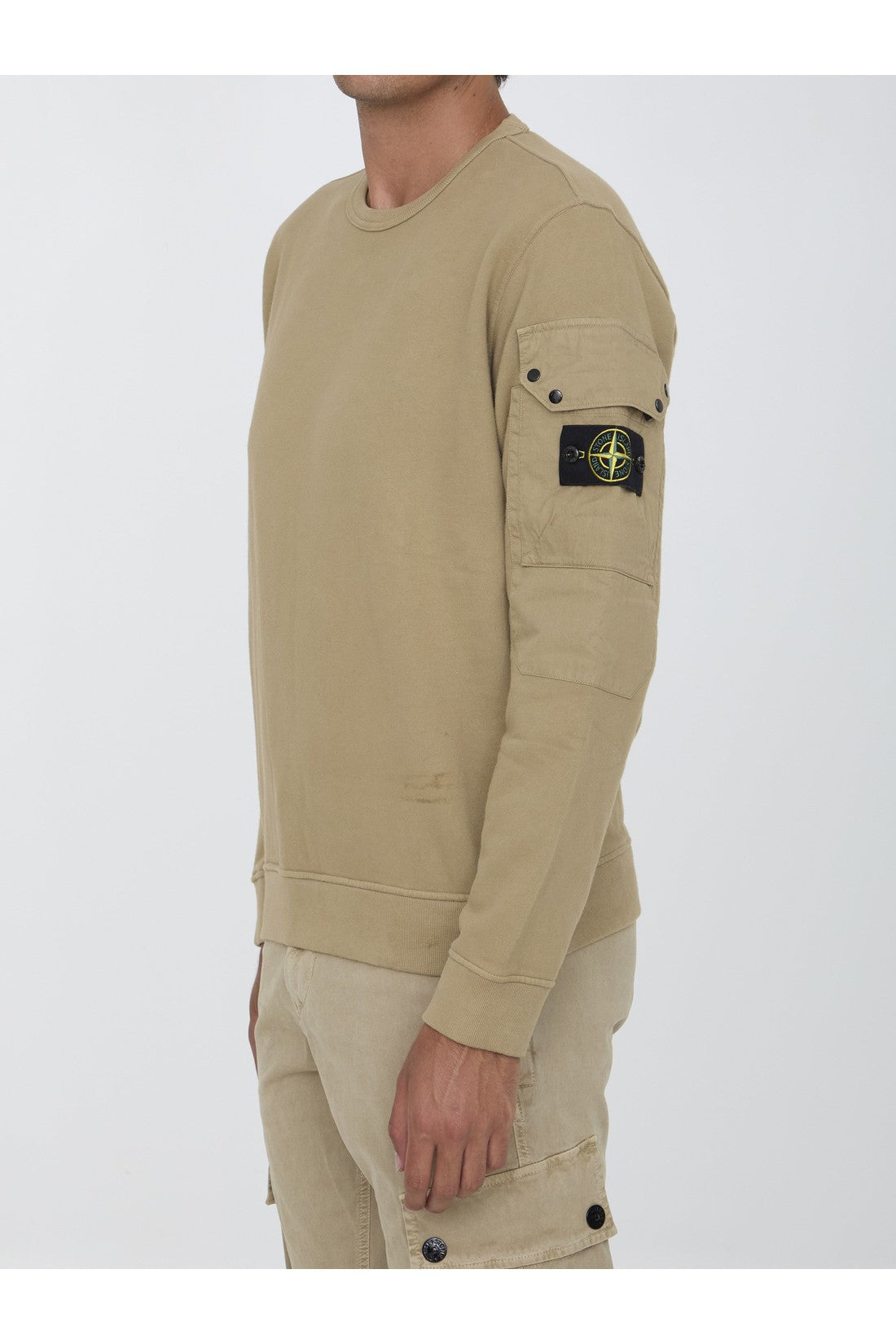 Stone Island-OUTLET-SALE-Cotton sweatshirt-ARCHIVIST