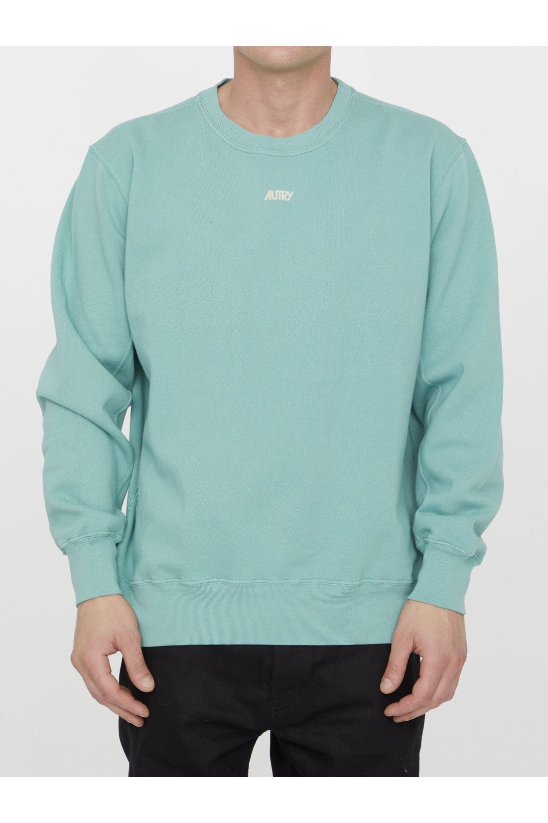 AUTRY-OUTLET-SALE-Cotton sweatshirt with logo-ARCHIVIST