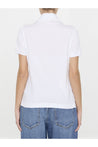 DOLCE&GABBANA-OUTLET-SALE-Cotton t-shirt with lace-ARCHIVIST