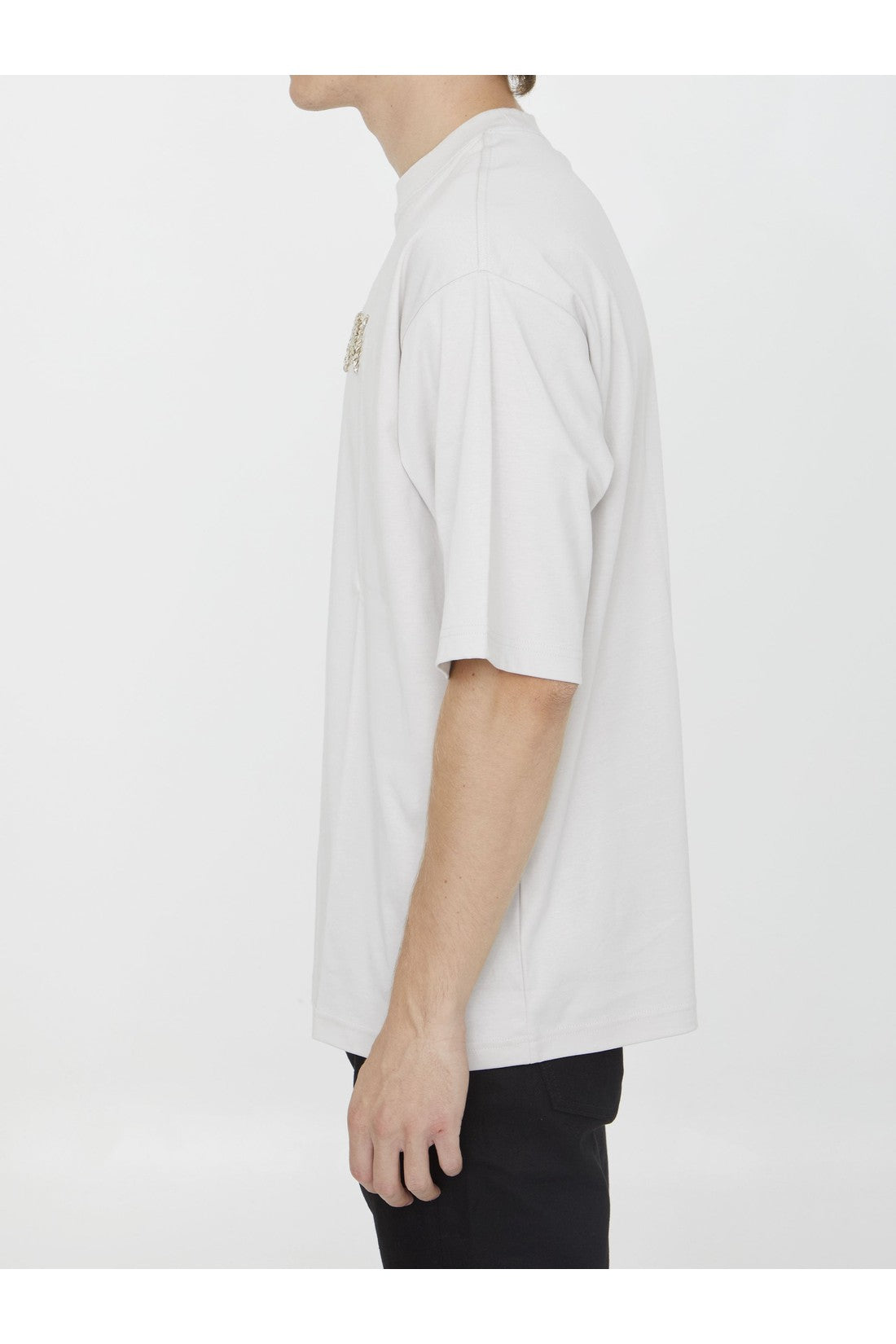 LANVIN-OUTLET-SALE-Cotton t-shirt with logo-ARCHIVIST