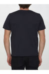 SAINT LAURENT-OUTLET-SALE-Cotton t-shirt with logo-ARCHIVIST