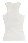 Talia Byre-OUTLET-SALE-Cotton tank top-ARCHIVIST