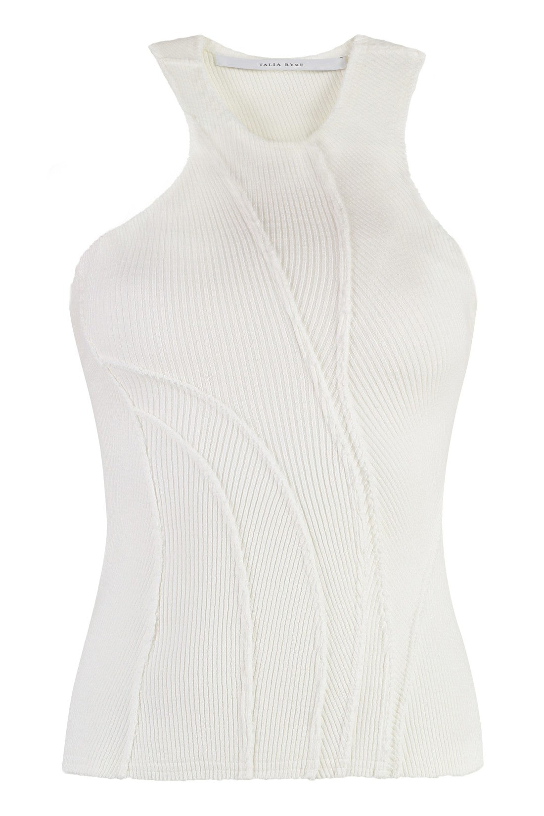 Talia Byre-OUTLET-SALE-Cotton tank top-ARCHIVIST