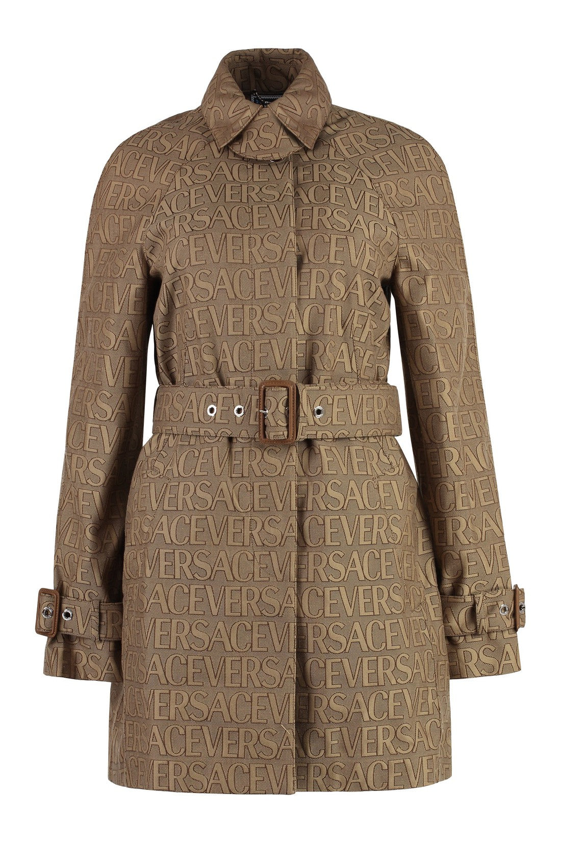 Versace-OUTLET-SALE-Cotton trench coat-ARCHIVIST