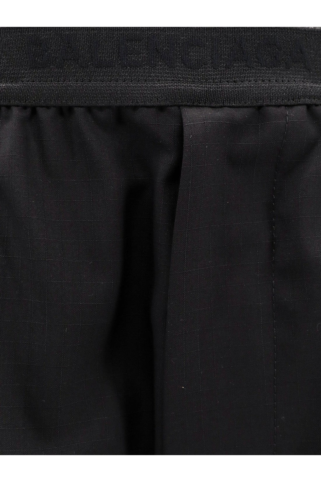 BALENCIAGA-OUTLET-SALE-Cotton trouser with logoed band-ARCHIVIST