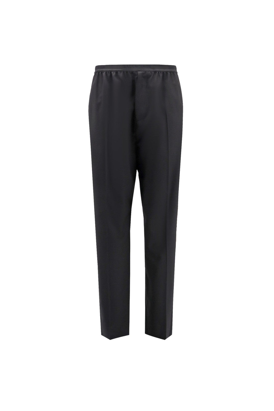 BALENCIAGA-OUTLET-SALE-Cotton trouser with logoed band-ARCHIVIST