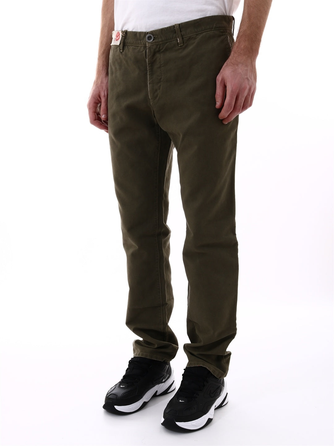 Incotex Red-OUTLET-SALE-Cotton trousers-ARCHIVIST