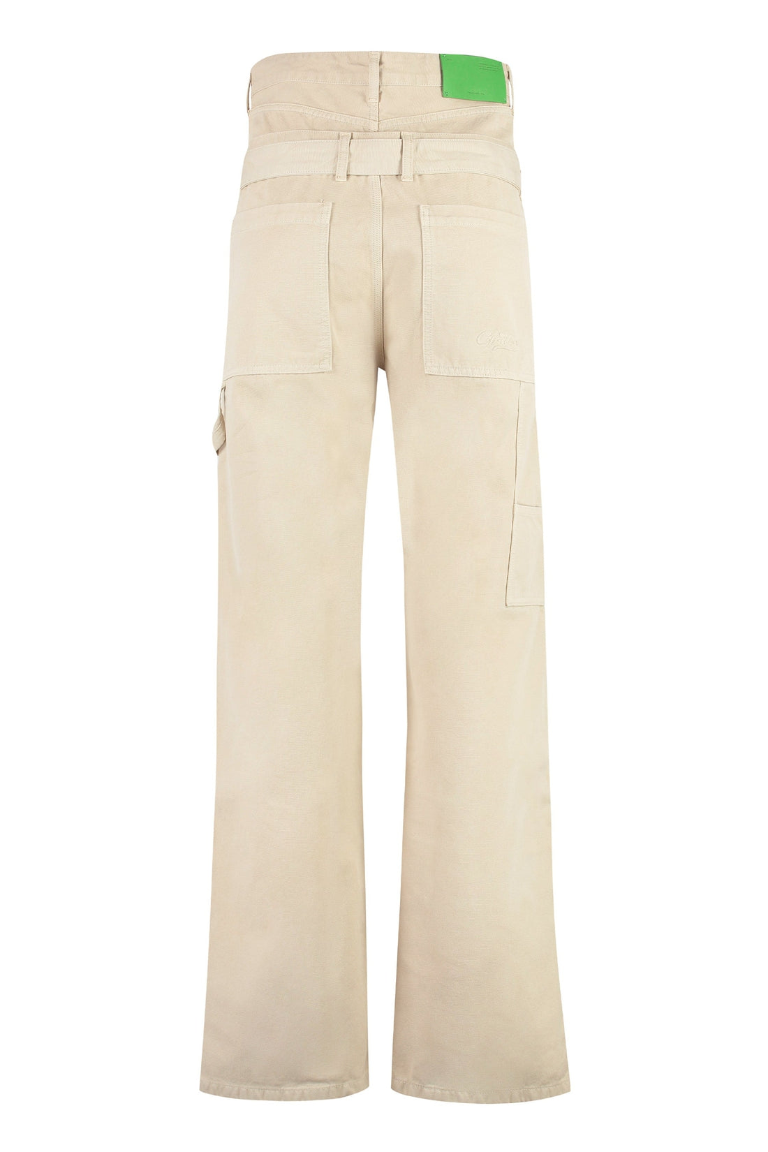 Off-White-OUTLET-SALE-Cotton trousers-ARCHIVIST