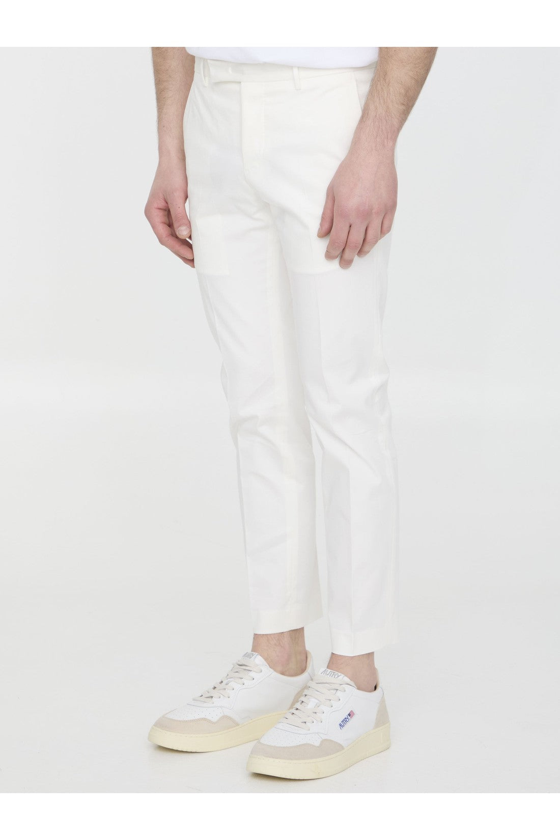 Pt Torino-OUTLET-SALE-Cotton trousers-ARCHIVIST