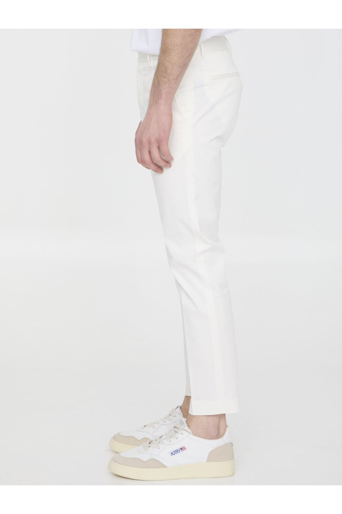 Pt Torino-OUTLET-SALE-Cotton trousers-ARCHIVIST