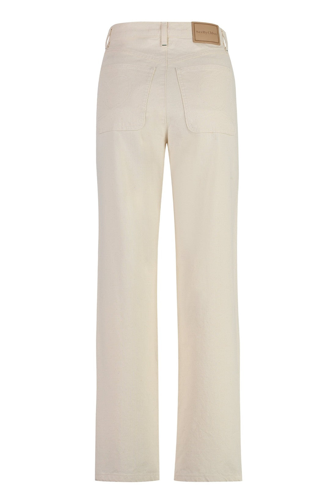 See By Chloé-OUTLET-SALE-Cotton trousers-ARCHIVIST