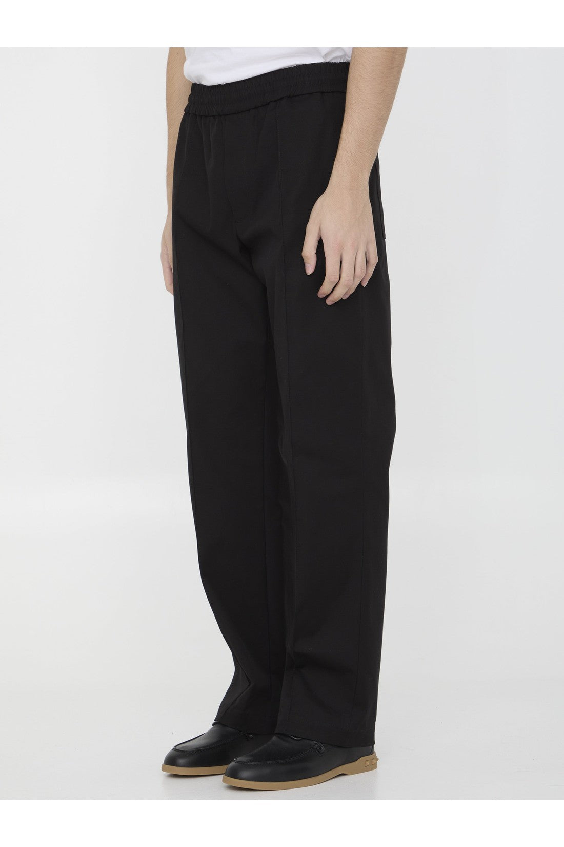 VALENTINO GARAVANI-OUTLET-SALE-Cotton trousers-ARCHIVIST