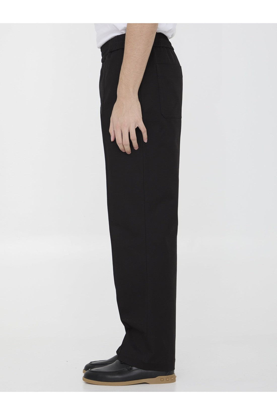 VALENTINO GARAVANI-OUTLET-SALE-Cotton trousers-ARCHIVIST