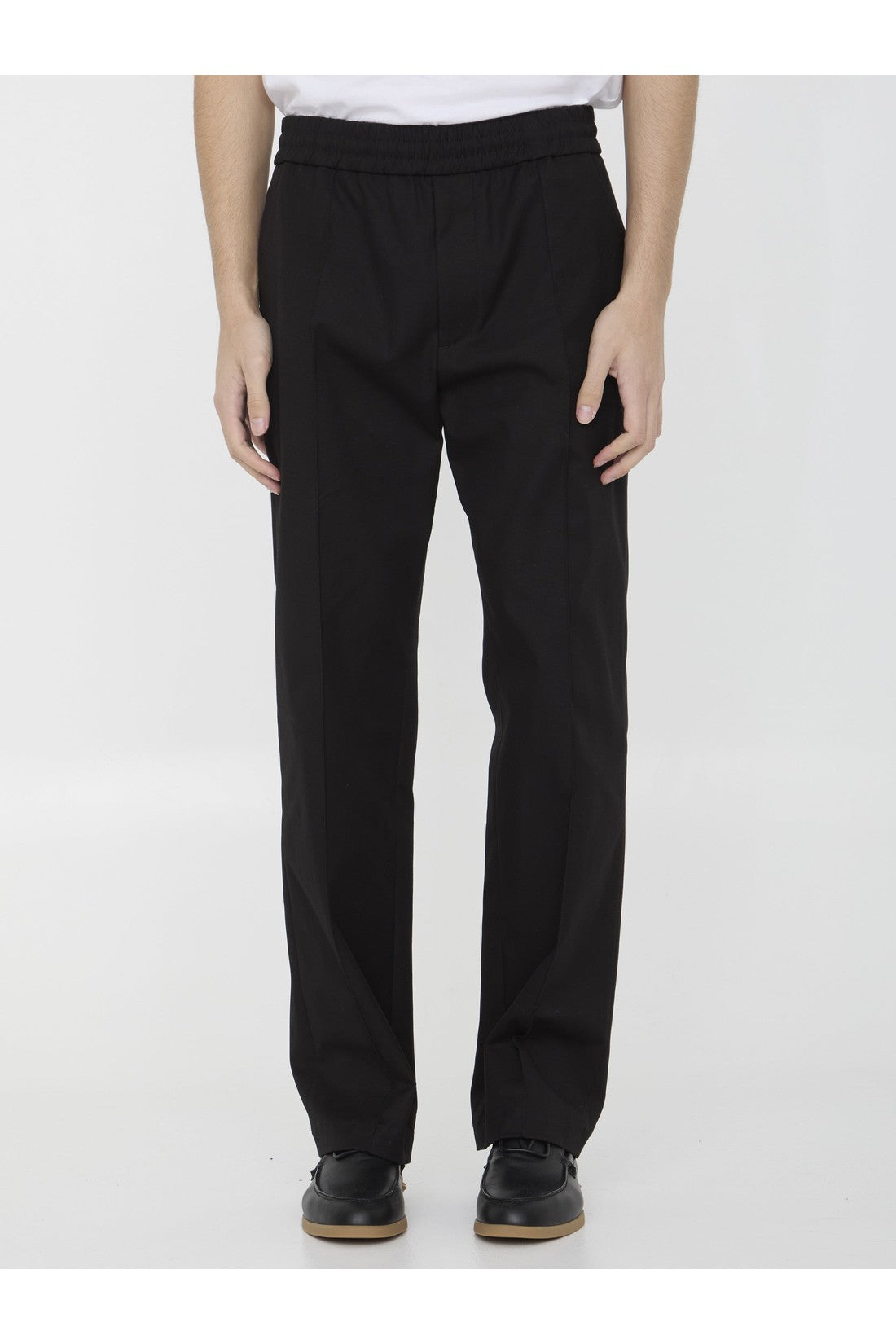 VALENTINO GARAVANI-OUTLET-SALE-Cotton trousers-ARCHIVIST