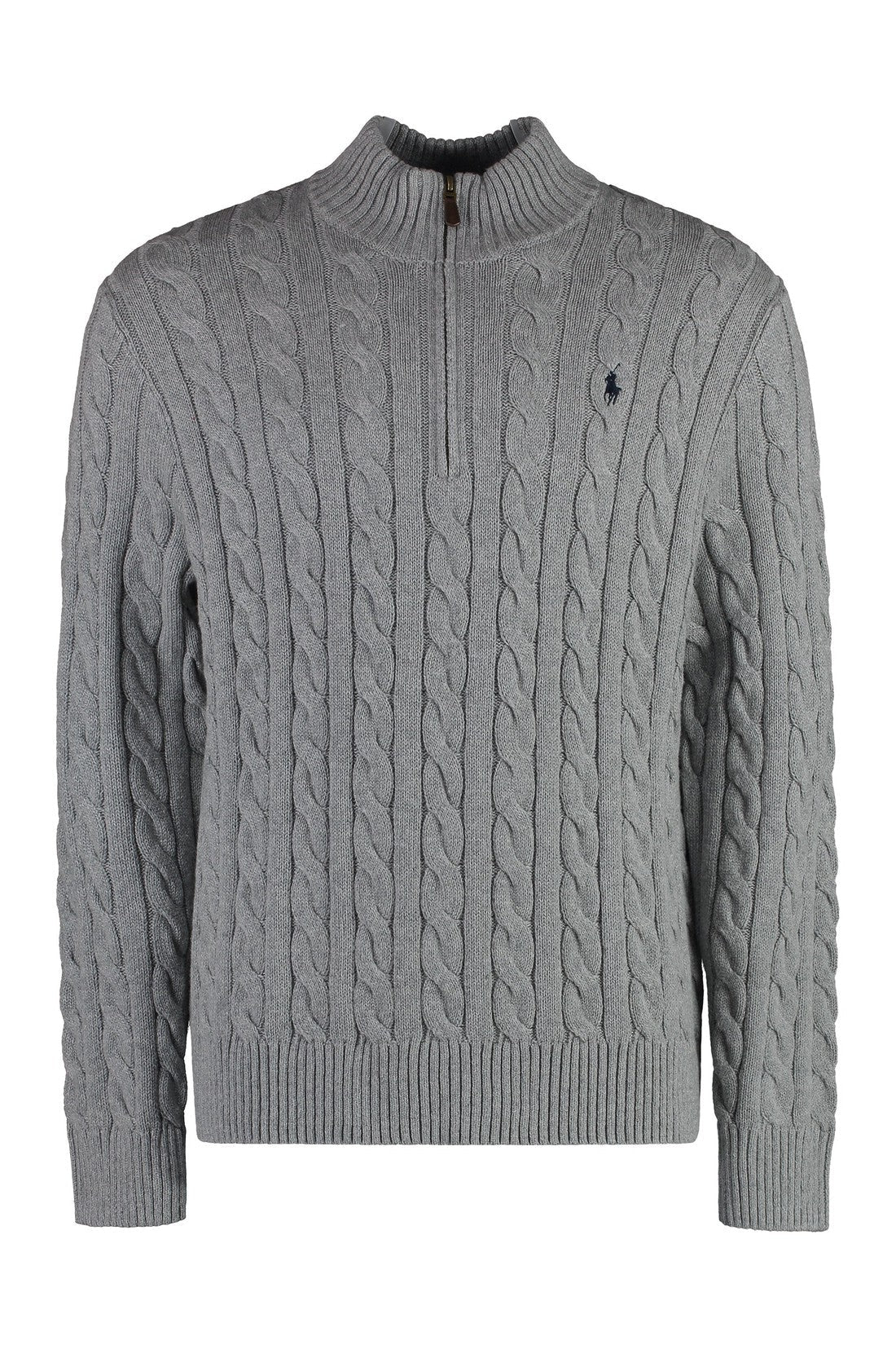 Polo Ralph Lauren-OUTLET-SALE-Cotton turtleneck sweater-ARCHIVIST