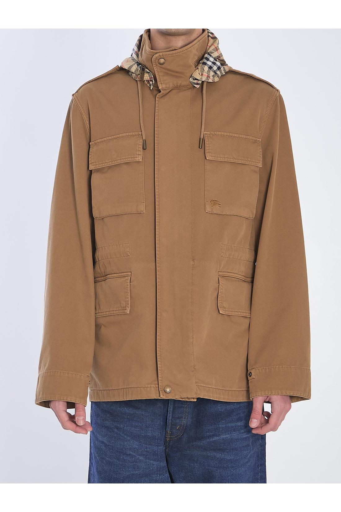 Burberry-OUTLET-SALE-Cotton twill jacket-ARCHIVIST
