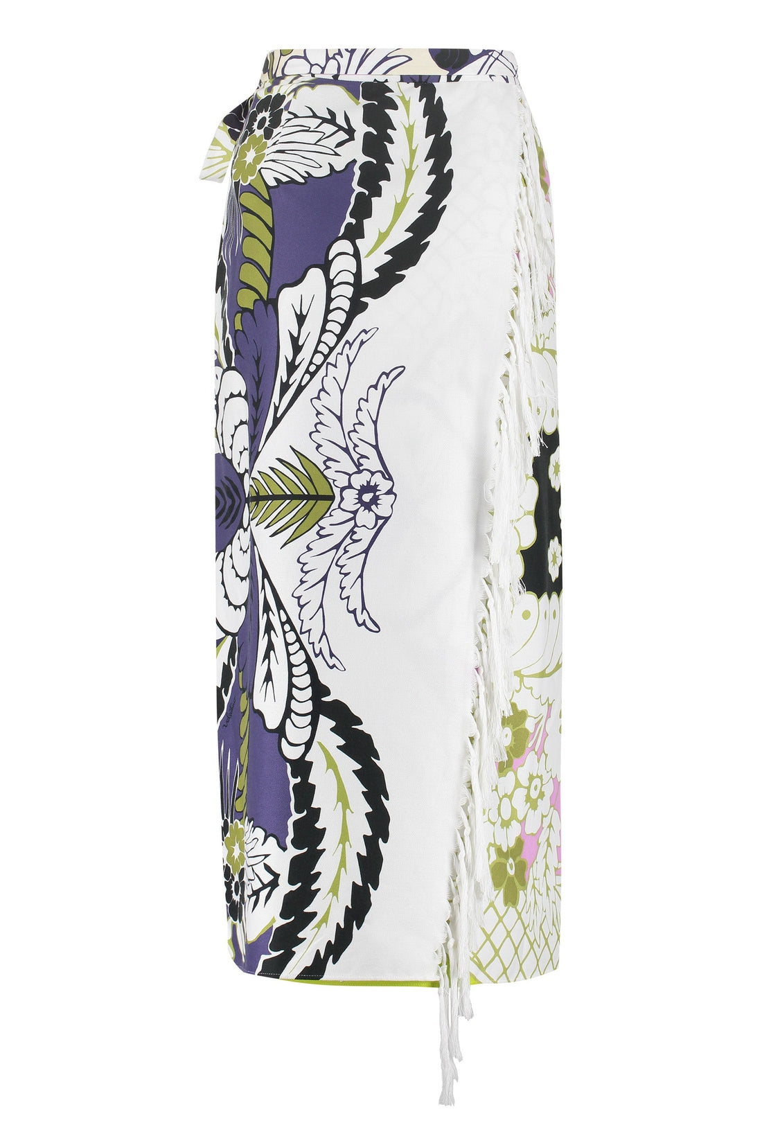 Valentino-OUTLET-SALE-Cotton wrap skirt-ARCHIVIST