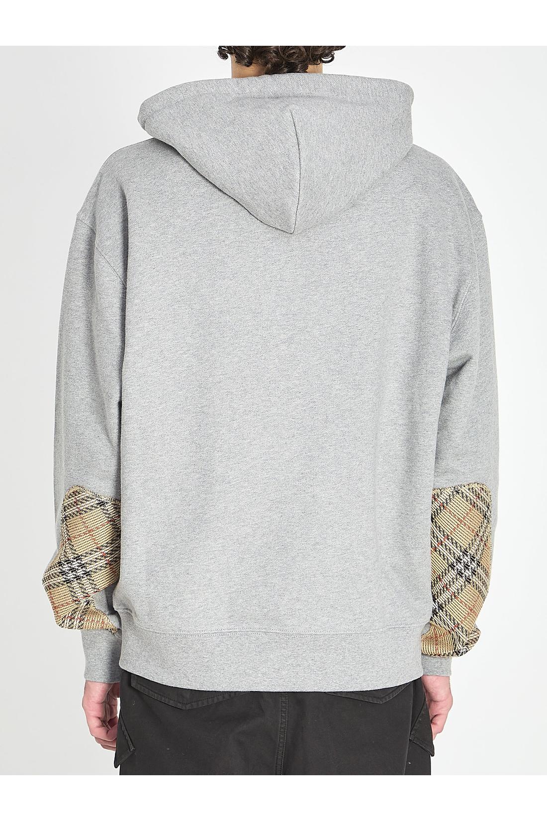 Burberry-OUTLET-SALE-Cotton zipped hoodie-ARCHIVIST