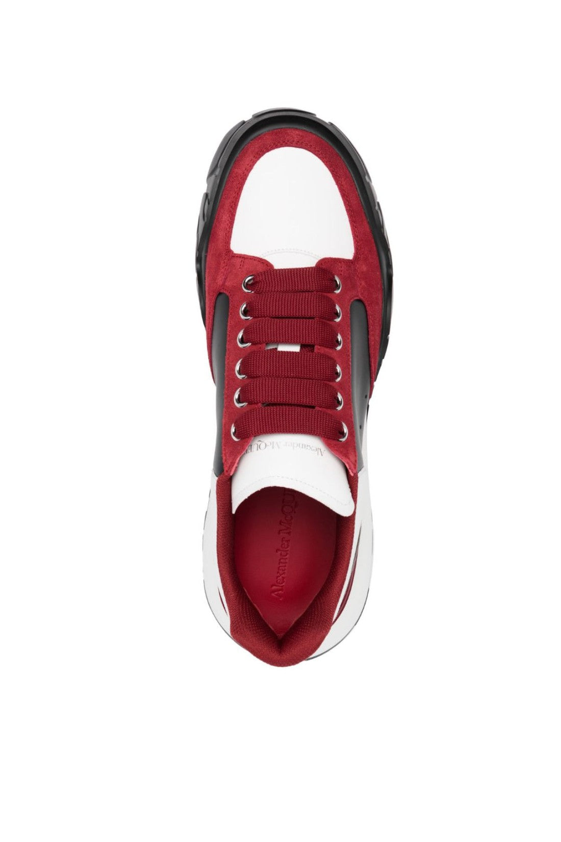 Alexander McQueen-OUTLET-SALE-Court Colour-Block Sneakers-ARCHIVIST